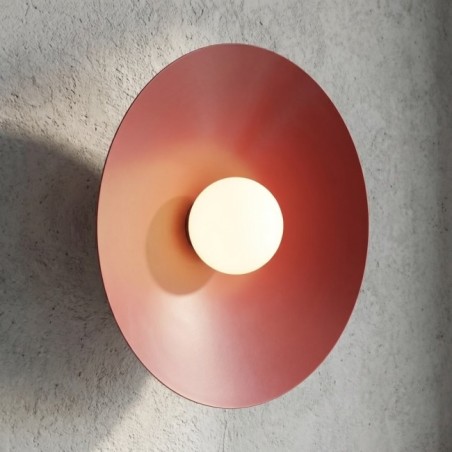 Osum L Wall Lamp Garnet Opal