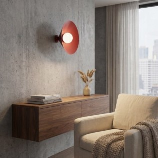 Osum M Wall Lamp Garnet Opal