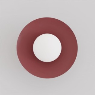 Osum S Wall Lamp Garnet Opal