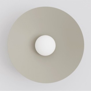 Osum L Beige Opal Wall Lamp