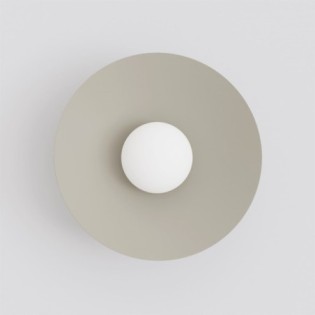 Osum M Beige Opal Wall Lamp