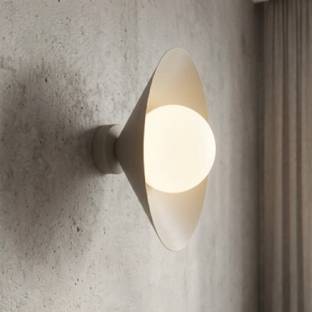 Osum S Beige Opal Wall Lamp