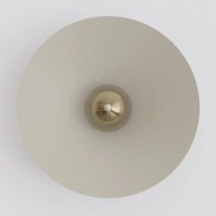 Osum L Wall Lamp Beige Amber
