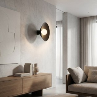 Osum M Black Opal Wall Lamp