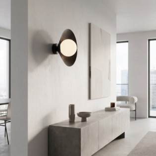 Osum S Black Opal Wall Lamp