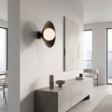Osum S Black Opal Wall Lamp