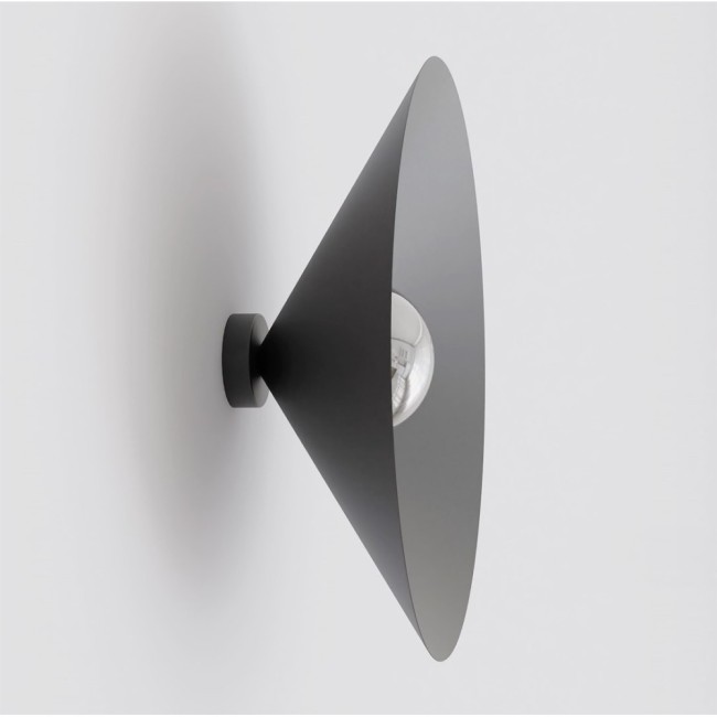 Osum L Black Graphite Wall Lamp