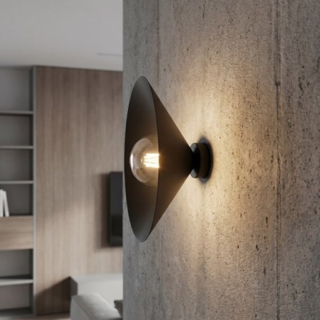 Osum M Black Graphite Wall Lamp