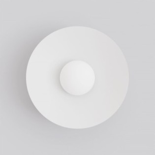 Osum M White Opal Wall Lamp