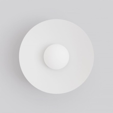 Osum M White Opal Wall Lamp