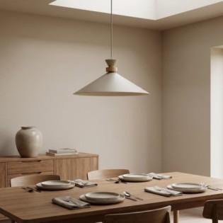 Erebo L Beige Ceiling Lamp