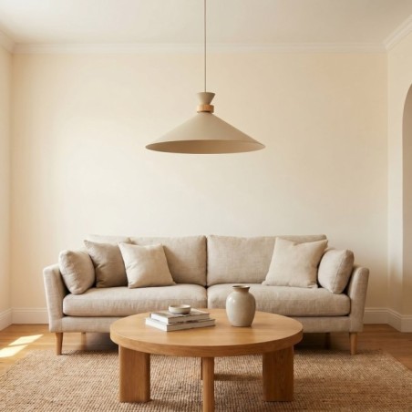 Erebo L Beige Ceiling Lamp