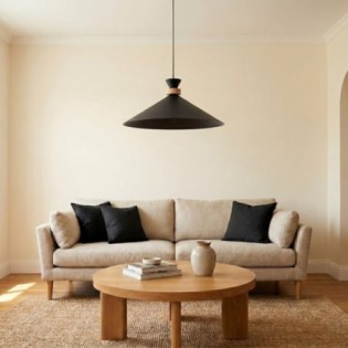 Erebo L Black Ceiling Lamp