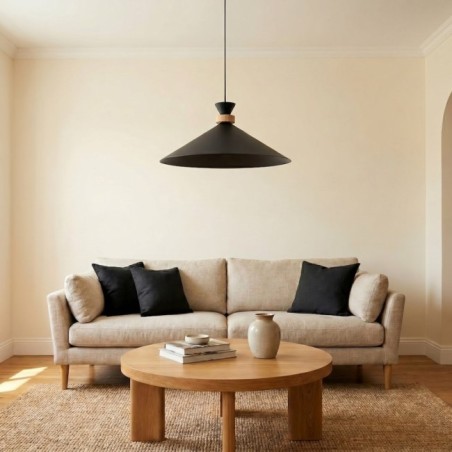 Erebo L Black Ceiling Lamp