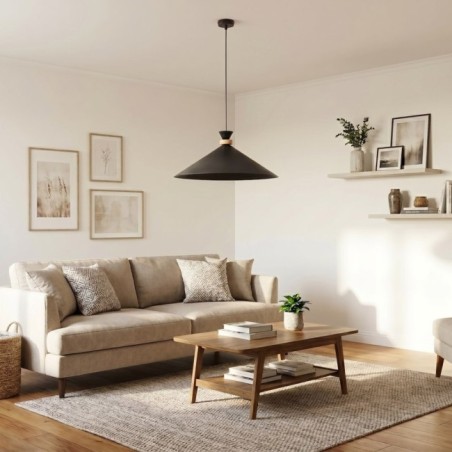 Erebo L Black Ceiling Lamp