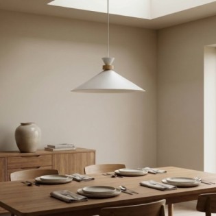 Erebo L White Ceiling Lamp