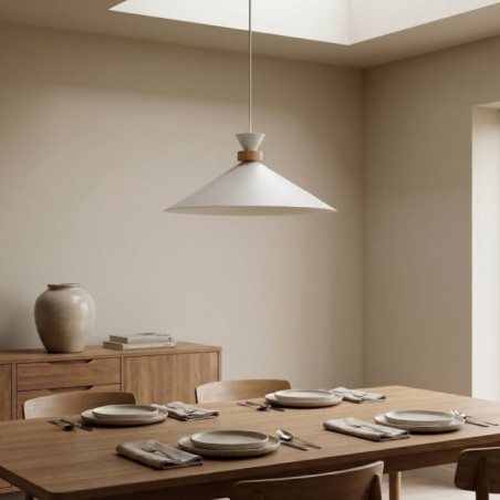 Erebo L White Ceiling Lamp