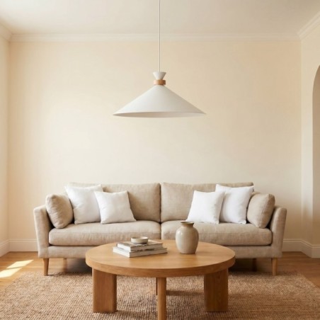 Erebo L White Ceiling Lamp