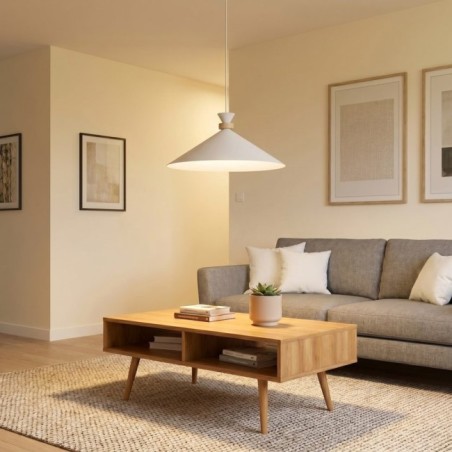 Erebo L White Ceiling Lamp