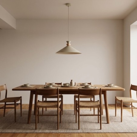 Erebo M Beige Ceiling Lamp