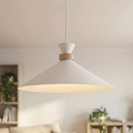 Erebo M White Ceiling Lamp
