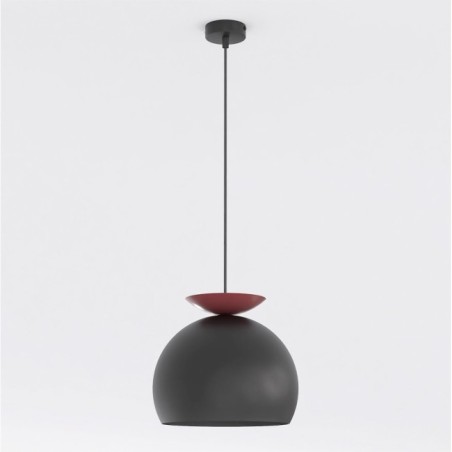 Pindo Black+Garnet Ceiling Lamp