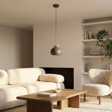 Pindo Black+Beige Ceiling Lamp