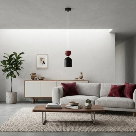 Zeta Garnet Ceiling Lamp