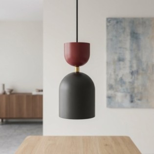 Zeta Garnet Ceiling Lamp