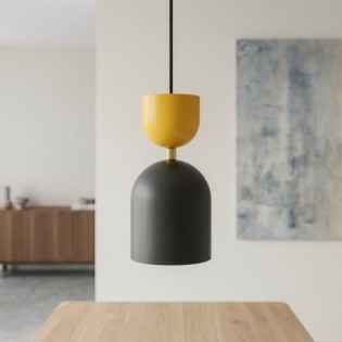 Zeta Orange Ceiling Lamp