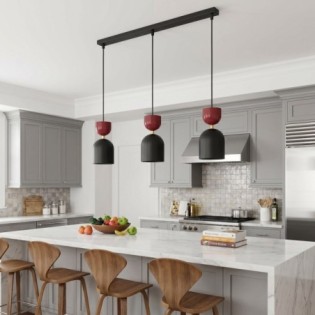 Zeta Garnet Ceiling Lamp (3...