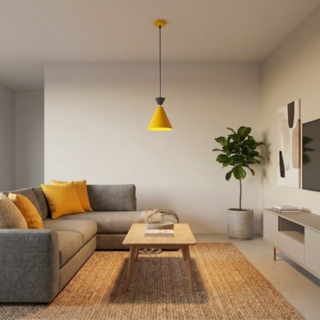 Verusa Orange Ceiling Lamp
