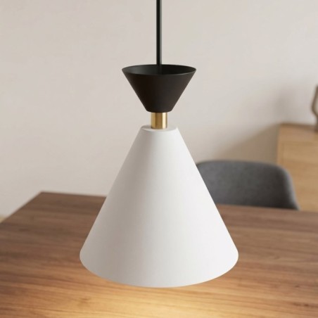 Verusa White Ceiling Lamp