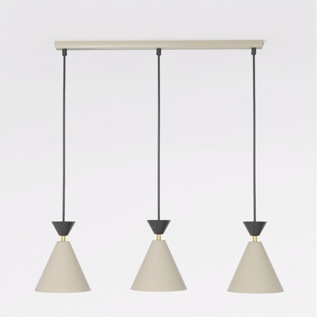 Verusa Beige Ceiling Lamp (3 lights)
