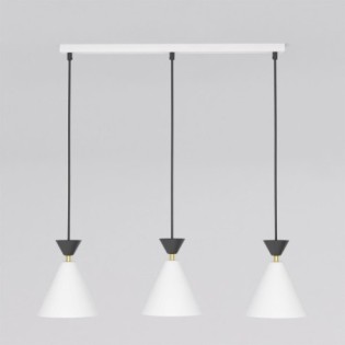 Verusa White Ceiling Lamp (3 lights)