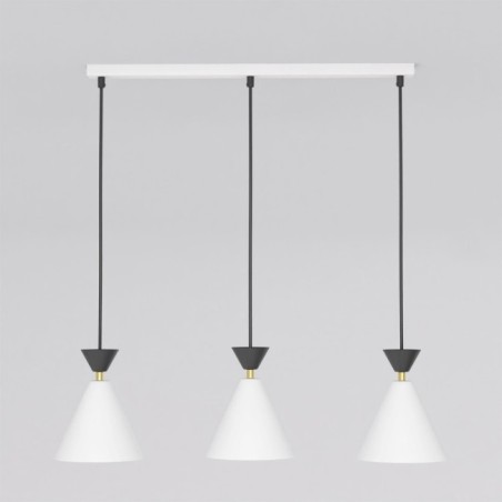 Verusa White Ceiling Lamp (3 lights)