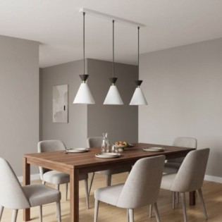 Verusa White Ceiling Lamp...