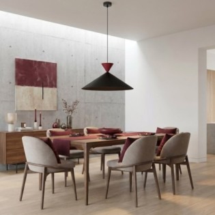 Gosva L Ceiling Lamp Garnet