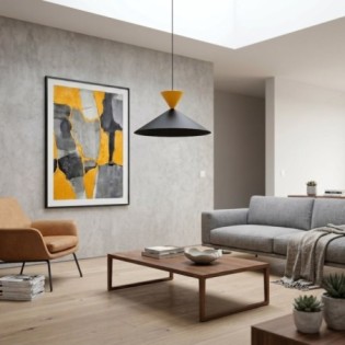 Gosva M Orange Ceiling Lamp