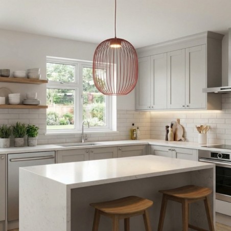 Praca Granate Ceiling Lamp