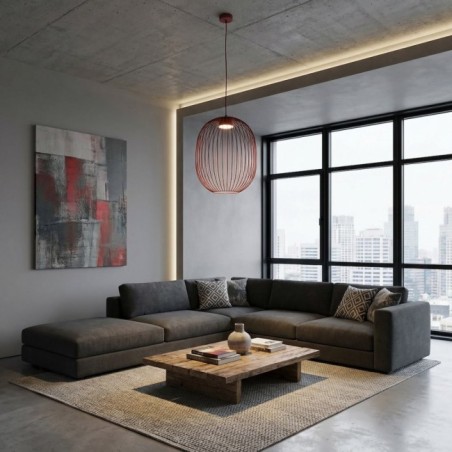 Praca Granate Ceiling Lamp
