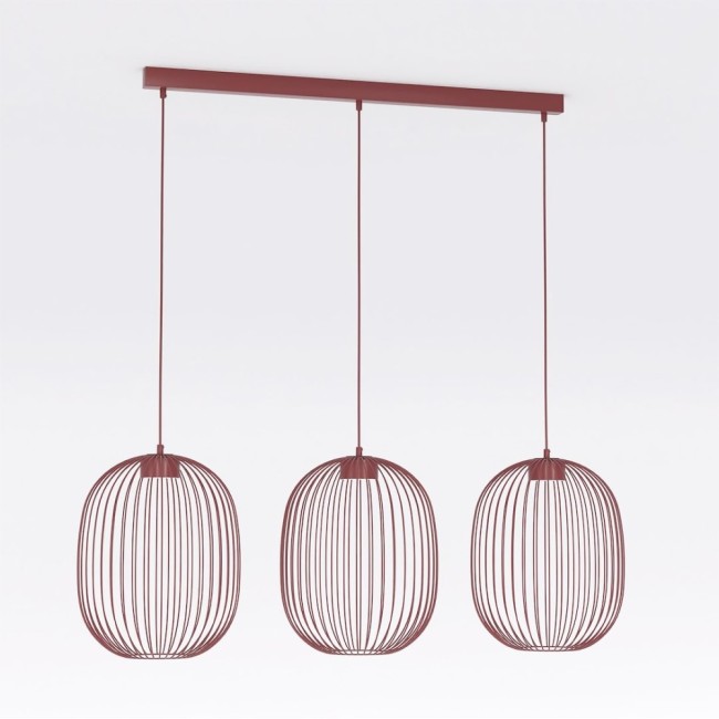 Praca Granate Ceiling Lamp (3 lights)