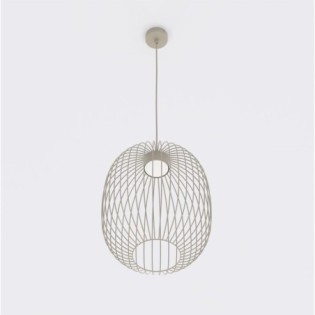 Praca Beige Ceiling Lamp