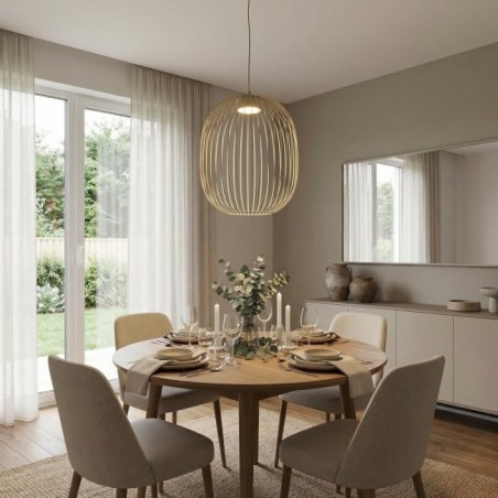 Praca Beige Ceiling Lamp