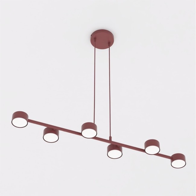 Kolina Garnet Ceiling Lamp (6 lights)