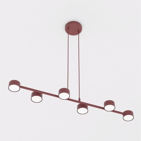 Kolina Garnet Ceiling Lamp (6 lights)