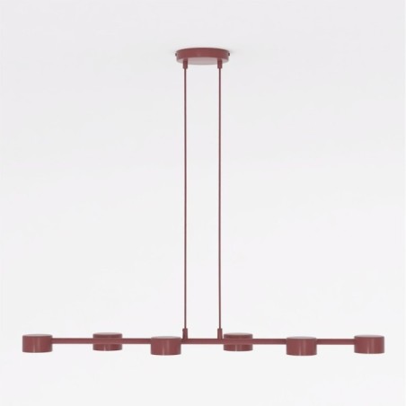 Kolina Garnet Ceiling Lamp (6 lights)