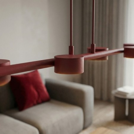 Kolina Garnet Ceiling Lamp (6 lights)
