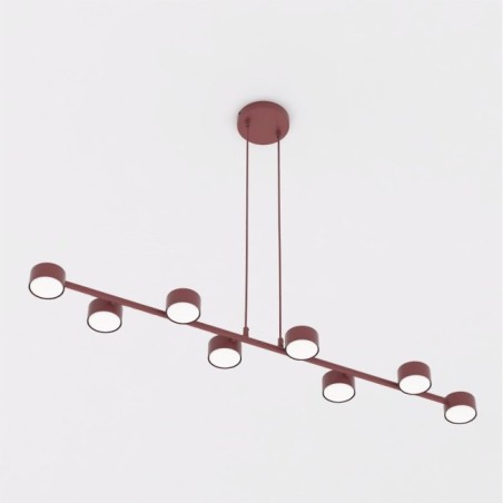Kolina Garnet Ceiling Lamp (8 lights)