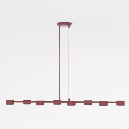 Kolina Garnet Ceiling Lamp (8 lights)
